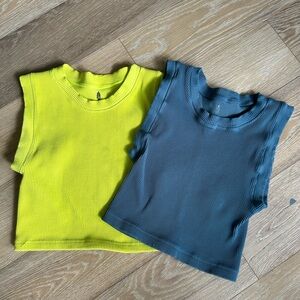 Free People FP Movement Happiness Runs Muscle Tank Bundle